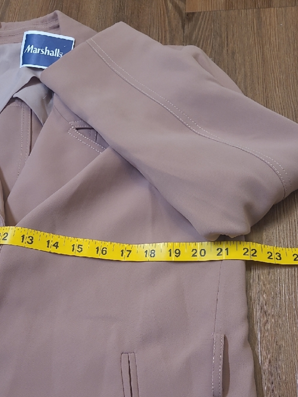 Marshalls Blush Pink Tailored Blazer Jacket - Picture 13 of 13